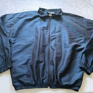 Venini Vintage Iridescent Metallic Blue Windbreaker Women’s One Size USA